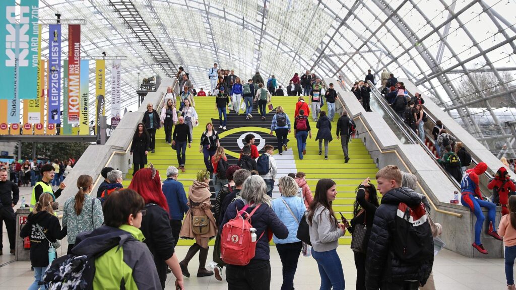 Leipziger Buchmesse am 20.03.2026