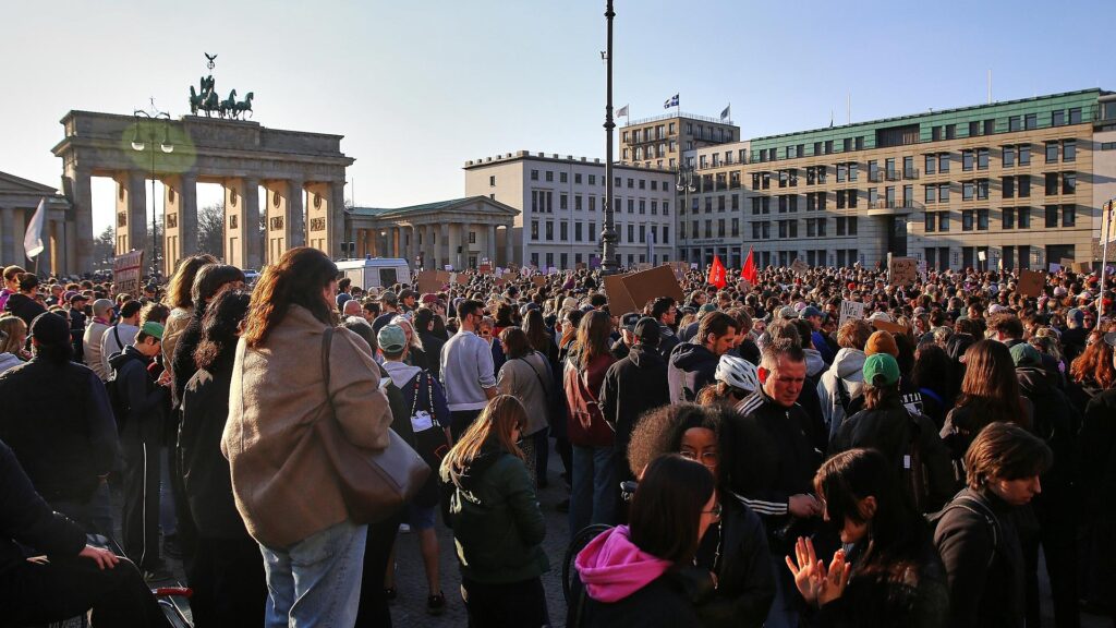 Demo gegen sexualisierte digitale Gewalt am 22.03.2026