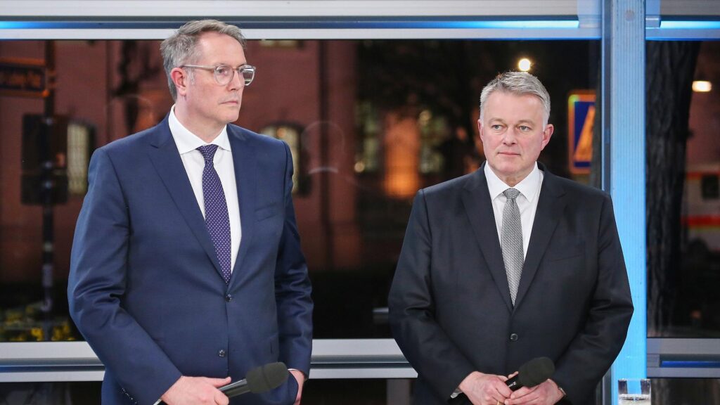 Alexander Schweitzer und Gordon Schnieder am 22.03.2026