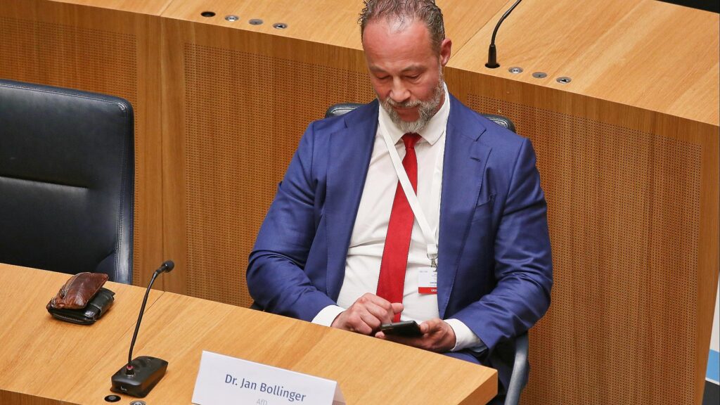 Bollinger nicht mehr AfD-Fraktionschef in Rheinland-Pfalz 8 Jan Bollinger am 22.03.2026