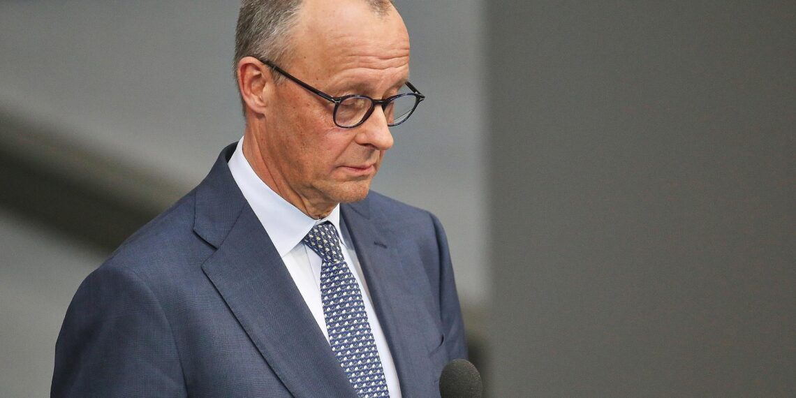 Merz spricht Weimer sein Vertrauen aus 1 Friedrich Merz am 25.03.2026