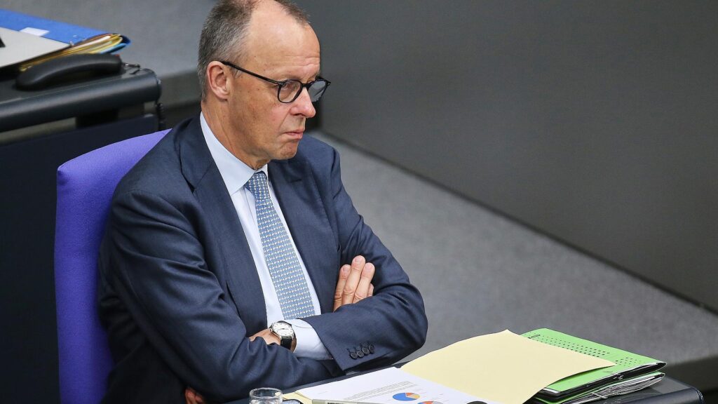 SPD weist Trumps Kritik an Merz zurück 2 Friedrich Merz am 27.03.2026