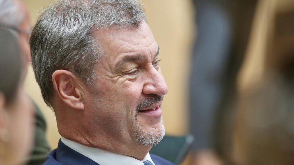 Markus Söder am 27.03.2026