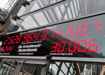 Schuldenuhr (Archiv)