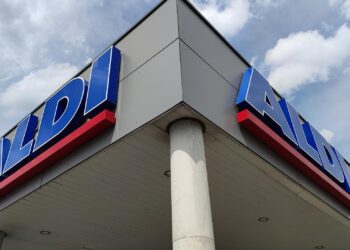 Logo an Aldi-Nord-Filiale (Archiv)