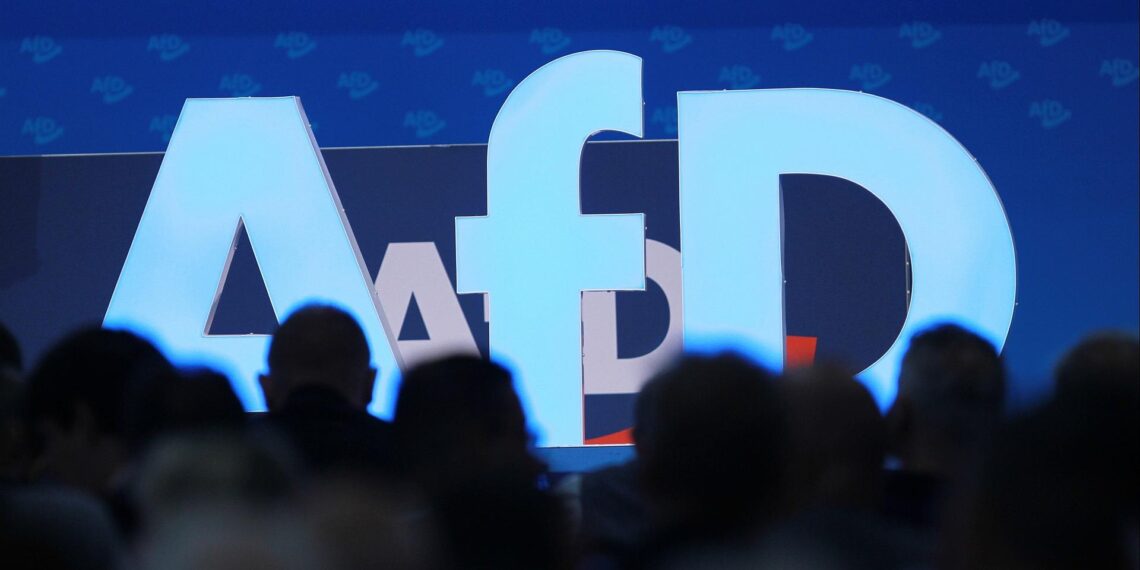 Logo auf AfD-Parteitag (Archiv)