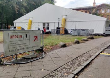 Ankunftszentrum für Flüchtlinge (Archiv)