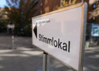 Wahllokal in der Schweiz (Archiv)