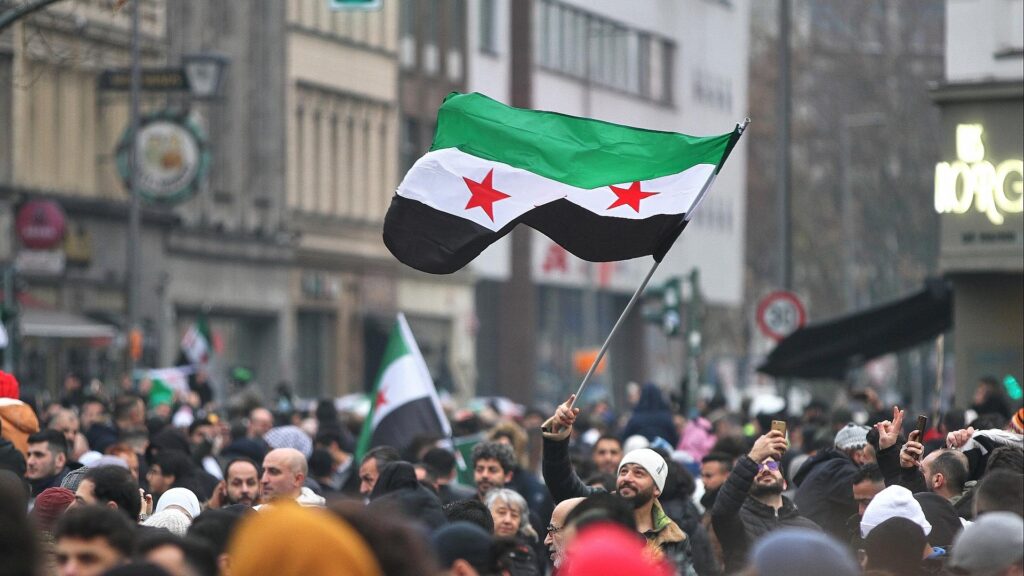 Syrer in Deutschland feiern den Sturz von Assad in Syrien (Archiv)