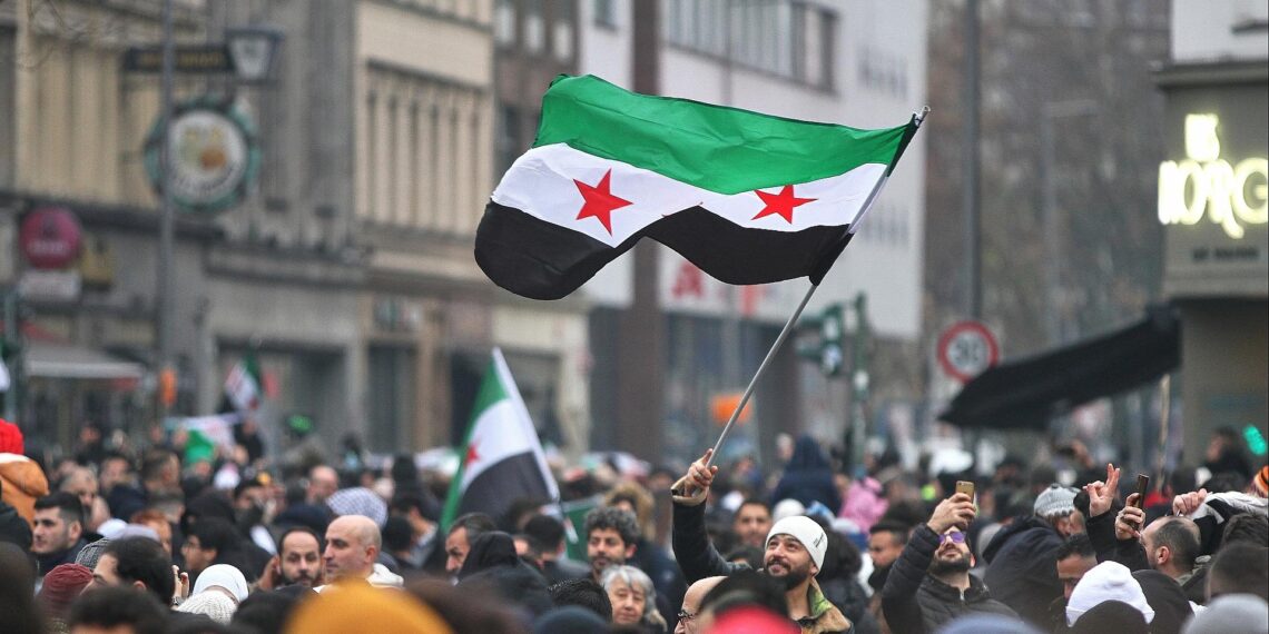 Syrer in Deutschland feiern den Sturz von Assad in Syrien (Archiv)