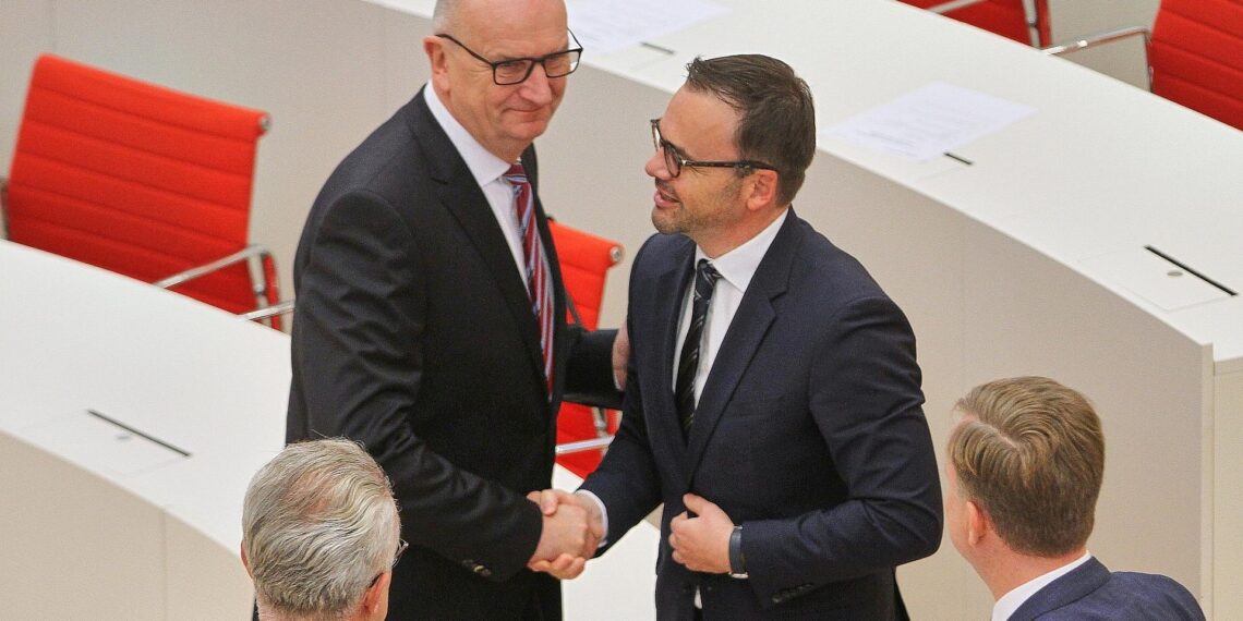 Dietmar Woidke und Jan Redmann (Archiv)