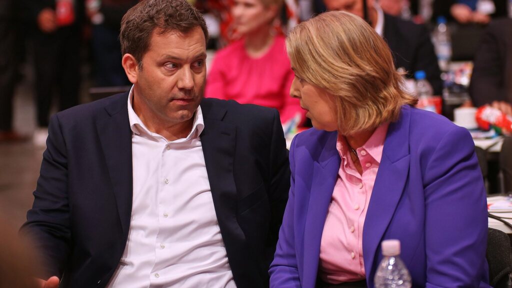 Lars Klingbeil und Bärbel Bas (Archiv)