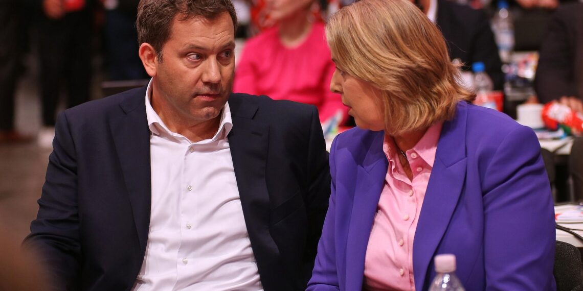 Lars Klingbeil und Bärbel Bas (Archiv)