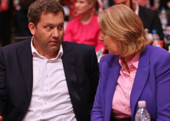 Lars Klingbeil und Bärbel Bas (Archiv)