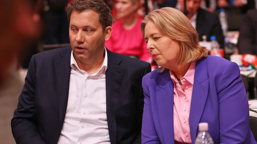 Lars Klingbeil und Bärbel Bas (Archiv)