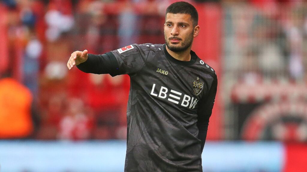 1. Bundesliga: Stuttgart gewinnt haushoch in Augsburg 9 Deniz Undav (Archiv)