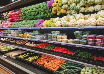 EXKLUSIV: Soziale Fraktion Friedrichsthal sucht Lebensmittelmarkt 2 Blick auf die Frischetheke eines Lebensmittelhändlers