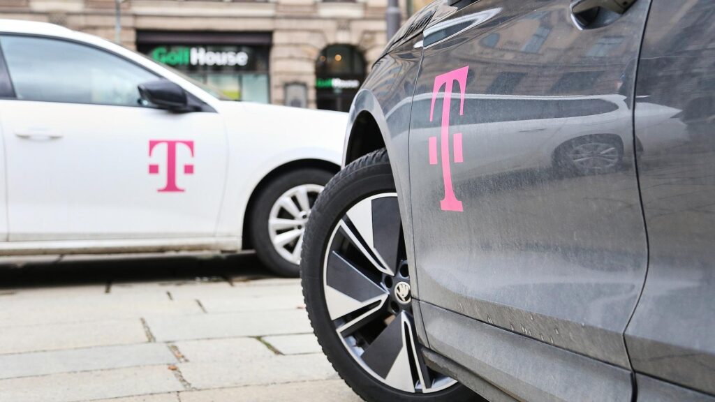 Telekom-Fahrzeuge (Archiv)
