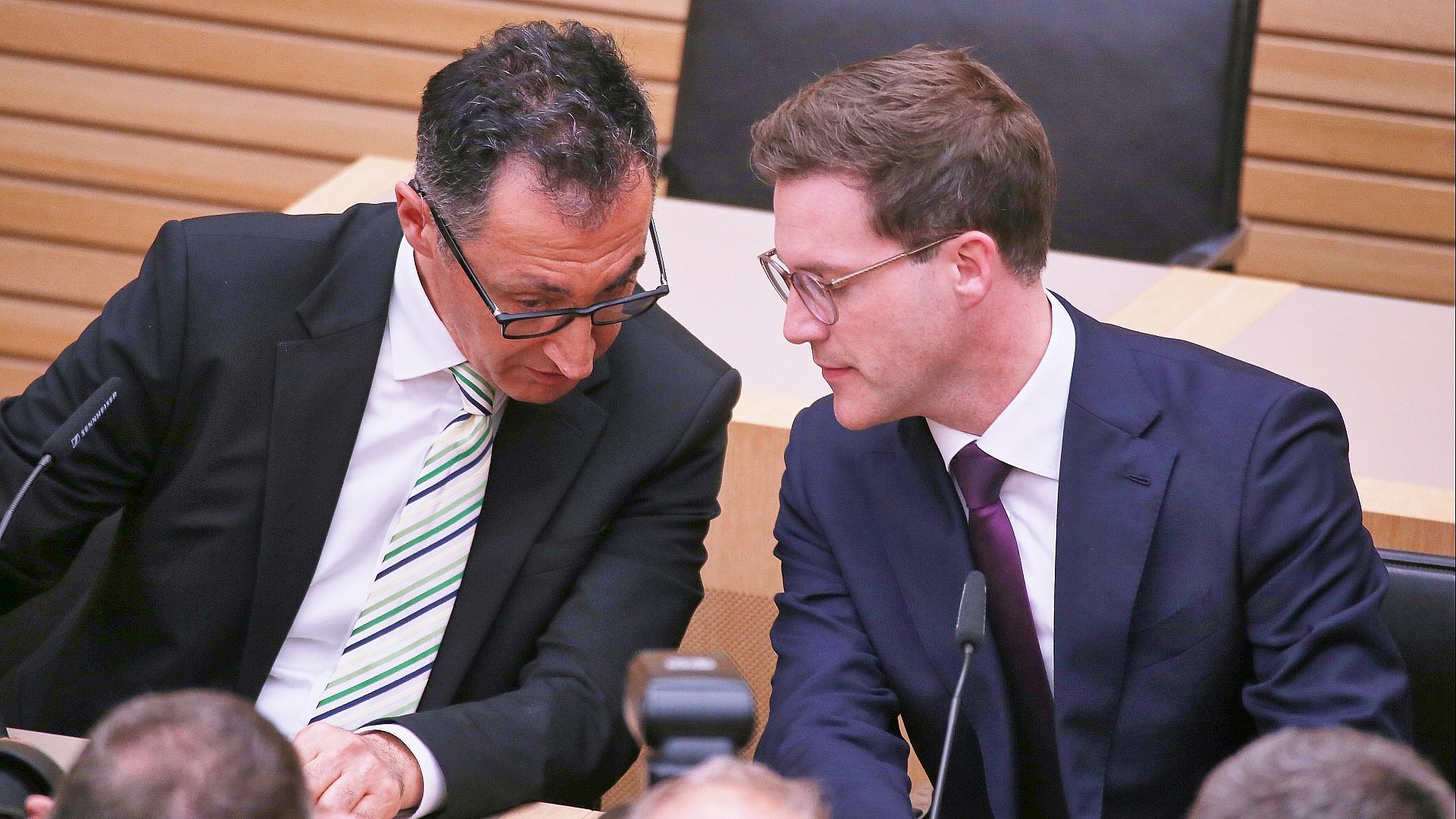 Cem Özdemir und Manuel Hagel (Archiv)