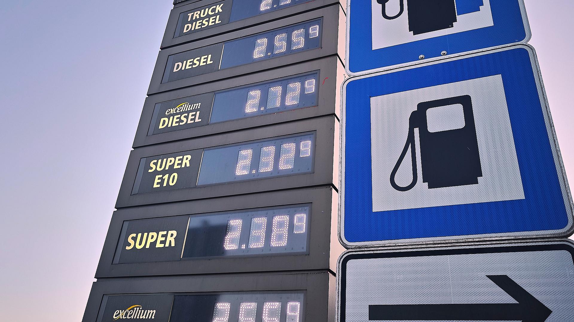 Tankstelle am 29.03.2026