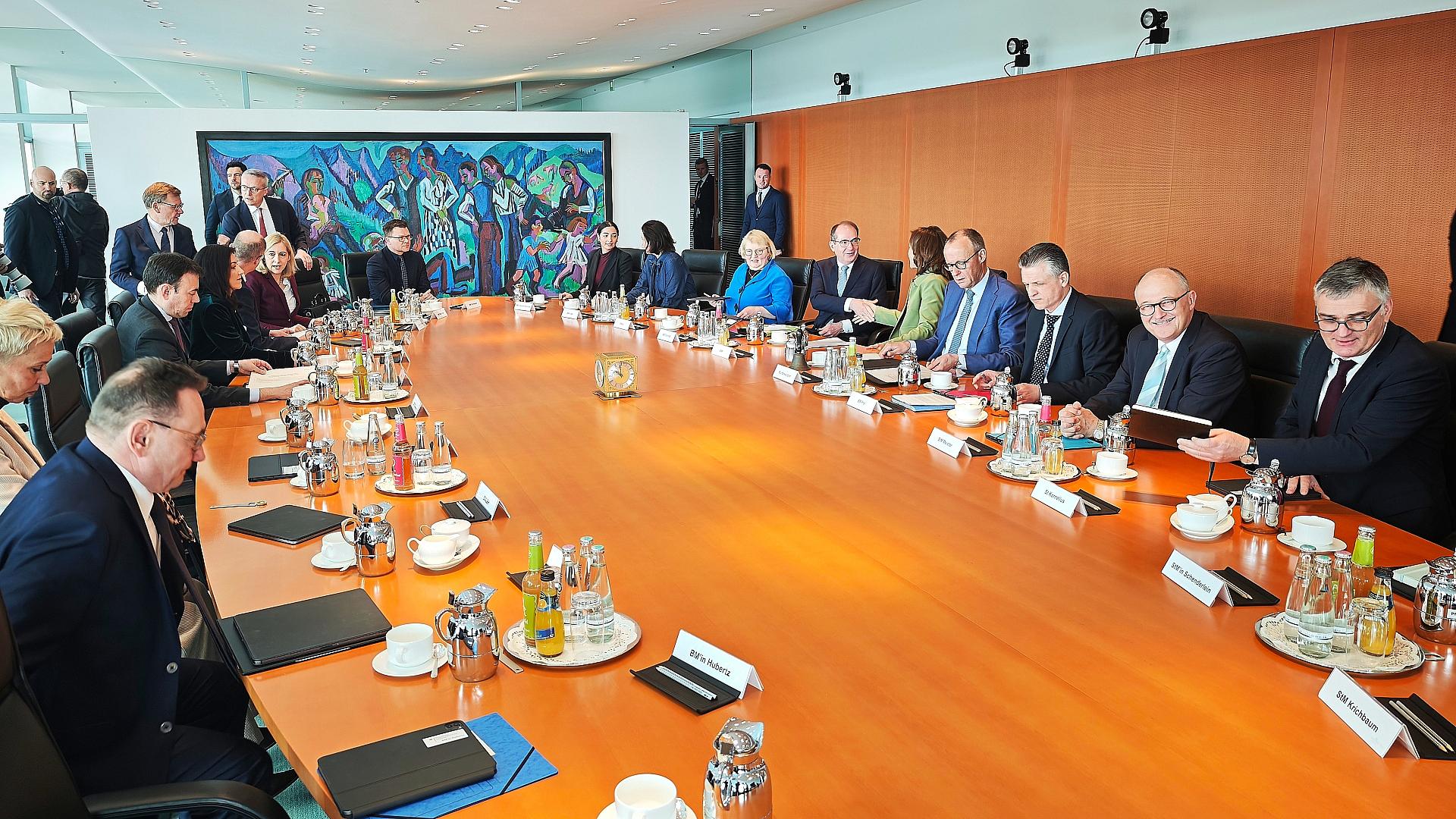 Kabinettssitzung am 01.04.2026