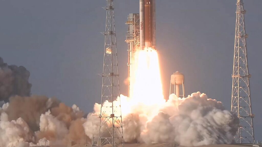 Start der Mission `Artemis 2` am 01.04.2026 (Archiv)