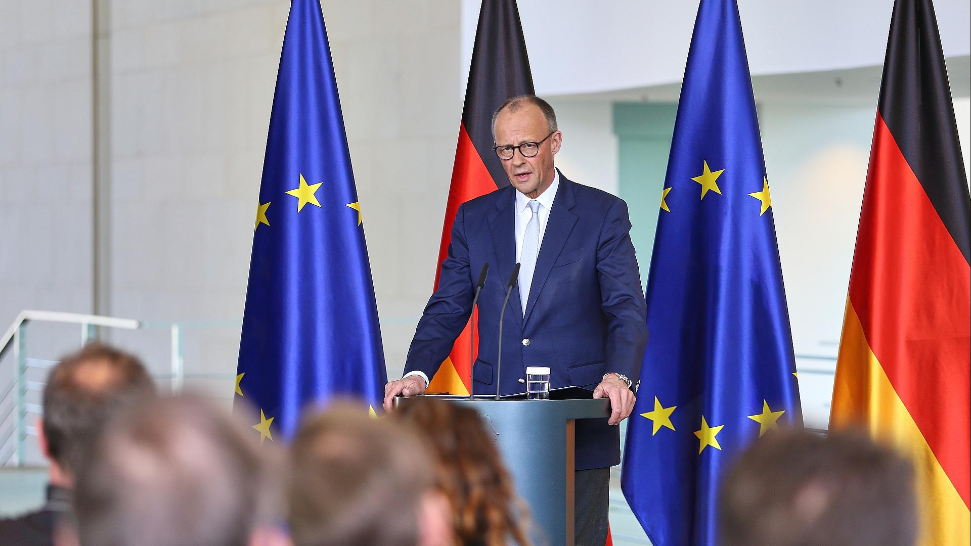 Friedrich Merz am 09.04.2026