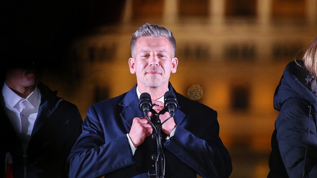 Péter Magyar am 12.04.2026