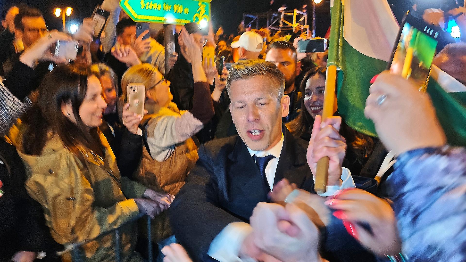 Péter Magyar am 12.04.2026