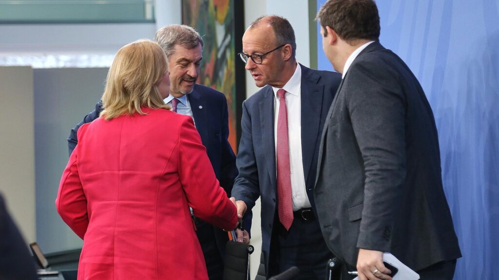 Pressekonferenz nach Koalitionsausschuss am 13.04.2026