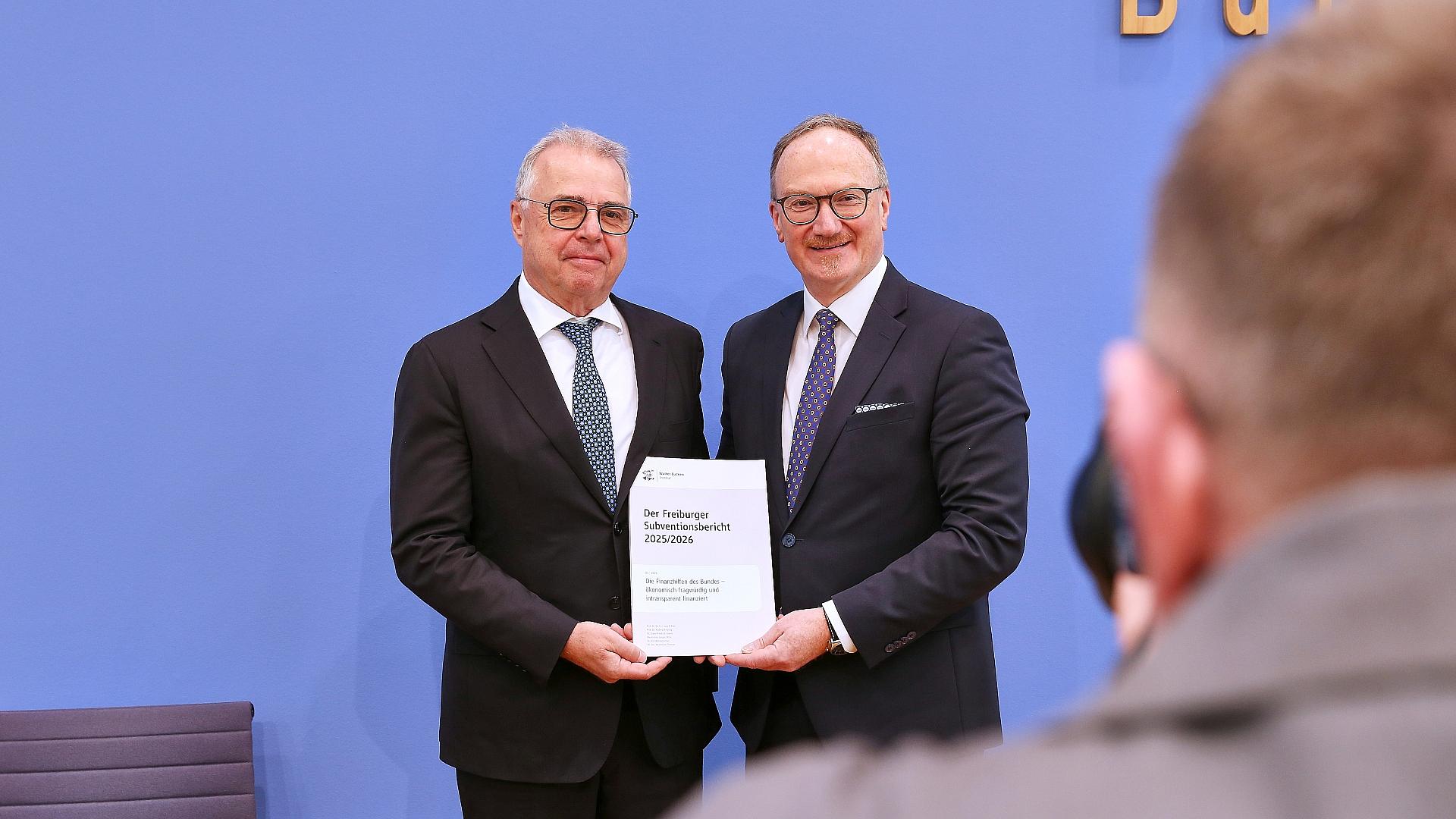 Vorstellung Freiburger Subventionsbericht zu Finanzhilfen des Bundes am 14.04.2026