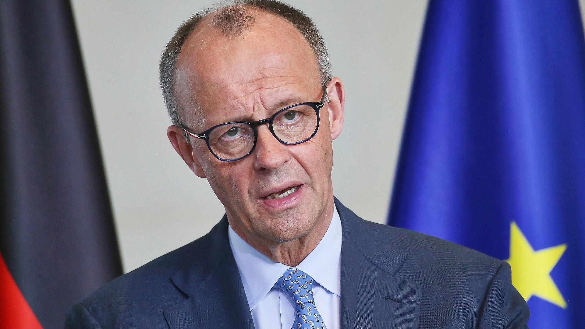 Friedrich Merz am 16.04.2026