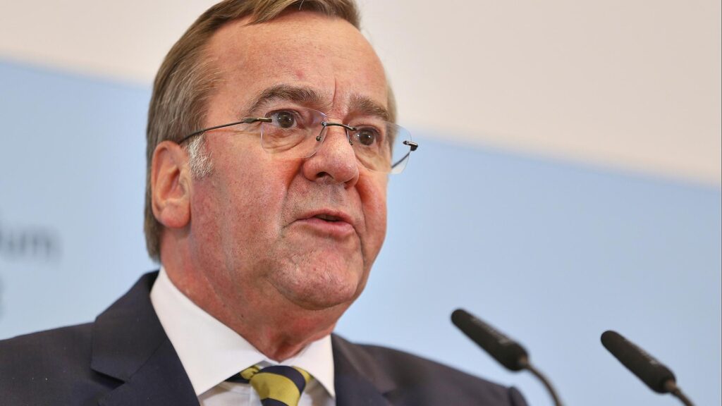 Boris Pistorius am 22.04.2026