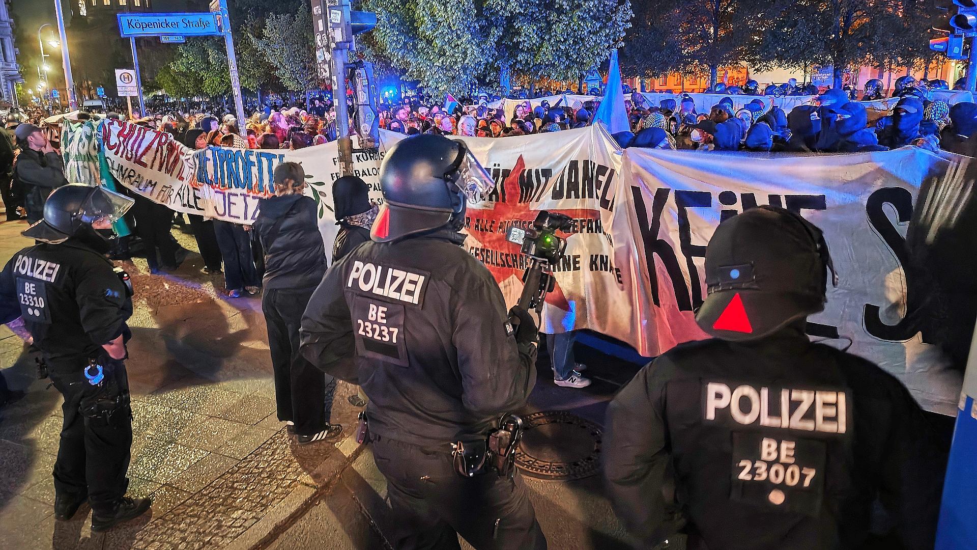 Linke Demo am 30.04.2026