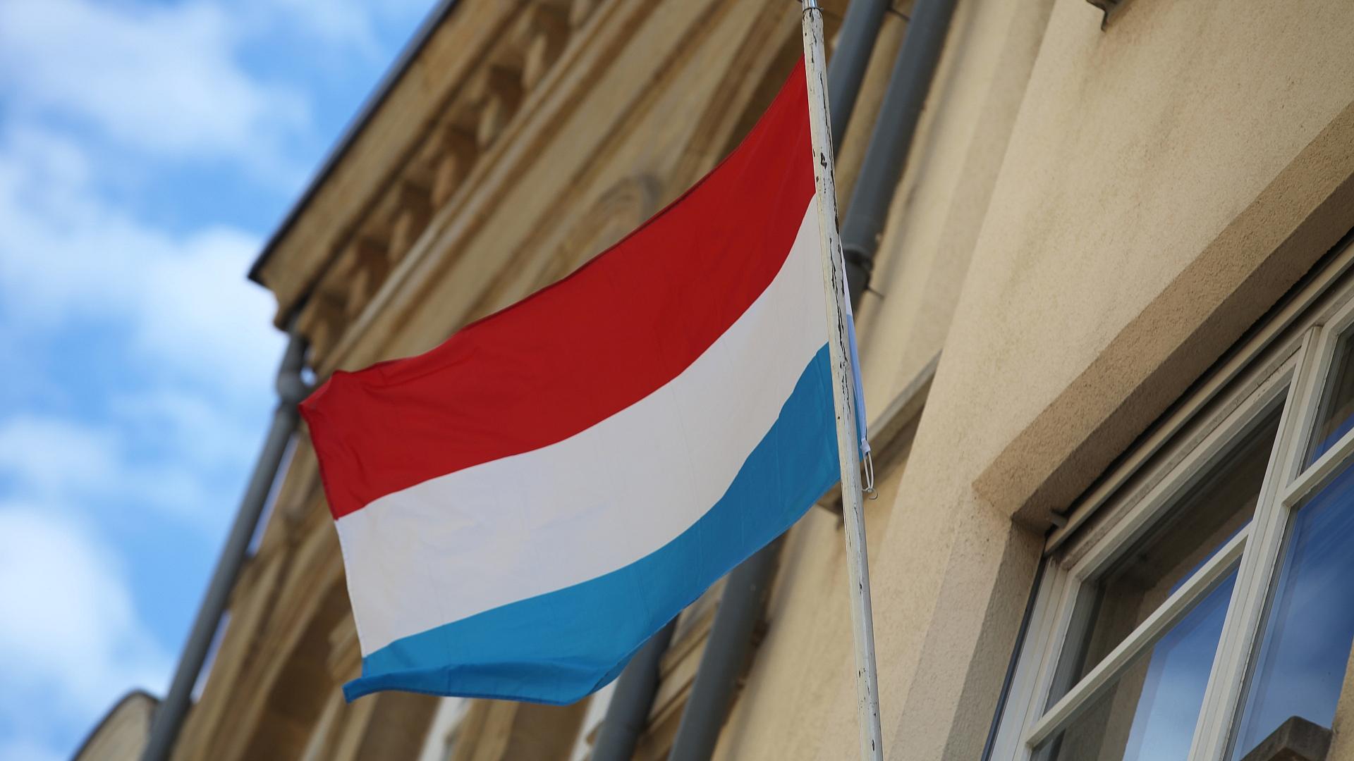 Fahne von Luxemburg (Archiv)