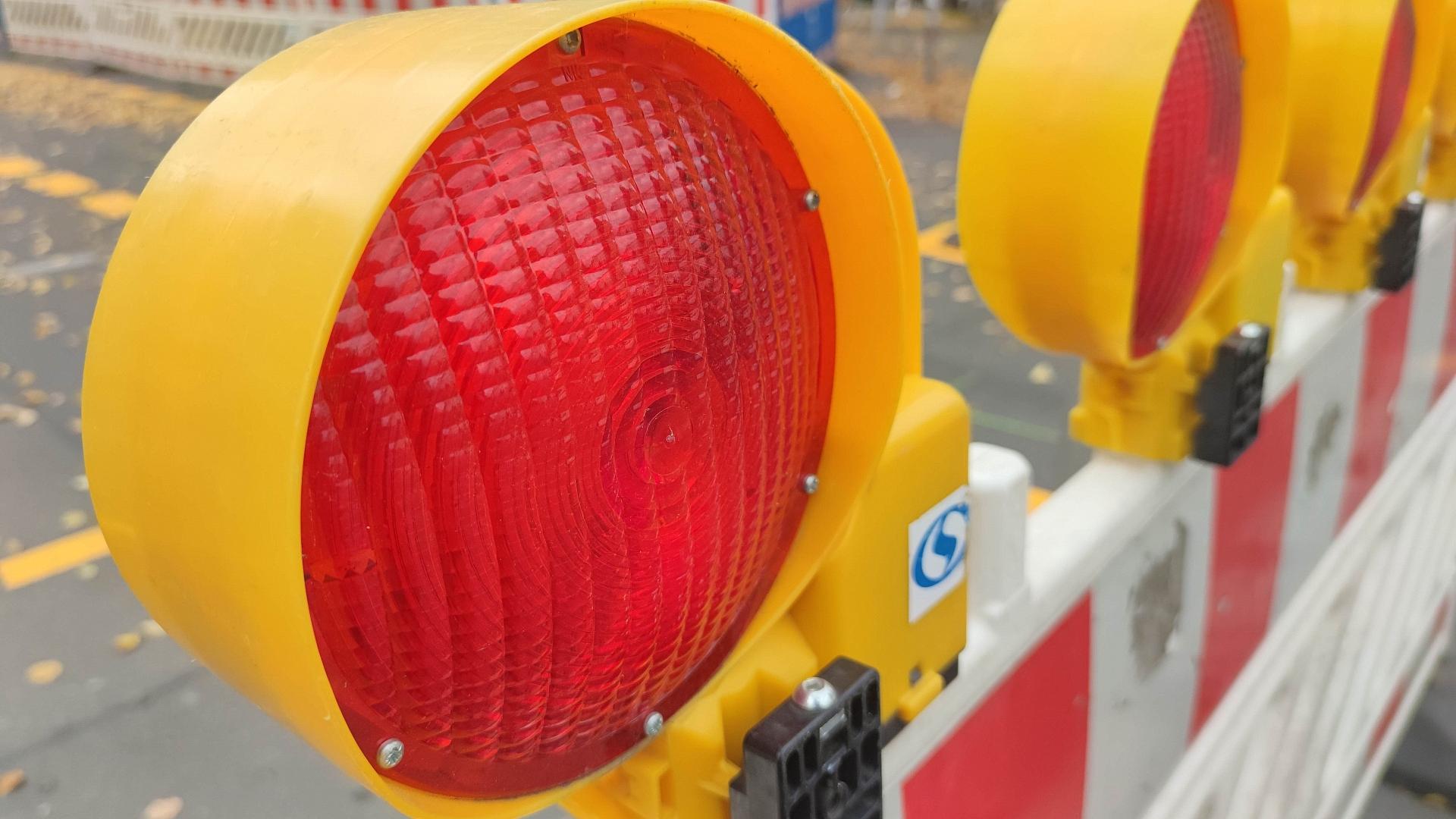 Straßensperrung (Archiv)