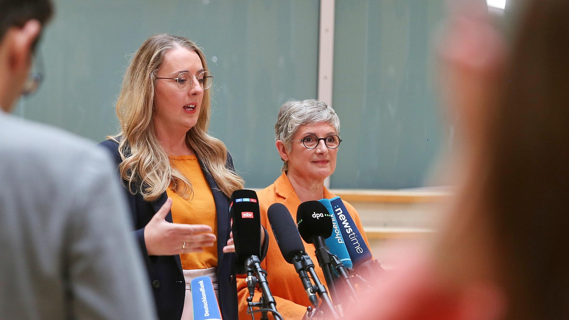 Katharina Dröge und Britta Haßelmann (Archiv)