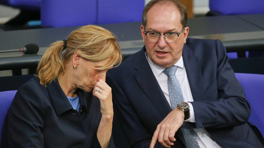 Karin Prien und Alexander Dobrindt (Archiv)