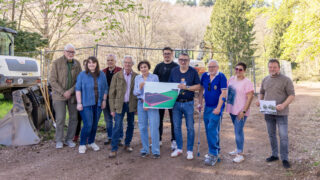 Bauarbeiten im Elstersteinpark haben begonnen