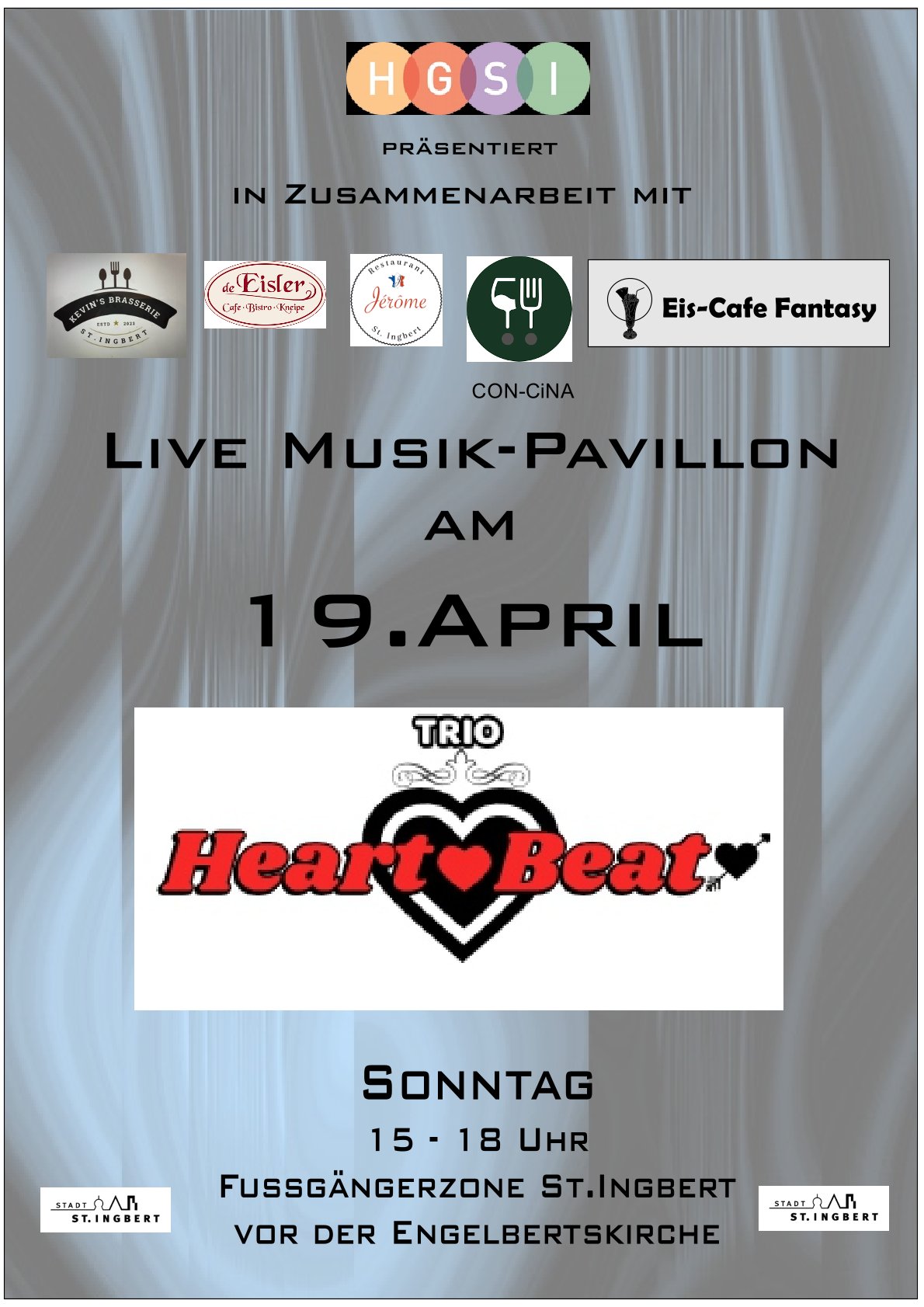 Aktuelles aus St. Ingbert | Bild: Stadt St. Ingbert Musik-Pavillon in der Fußgängerzone St. Ingbert