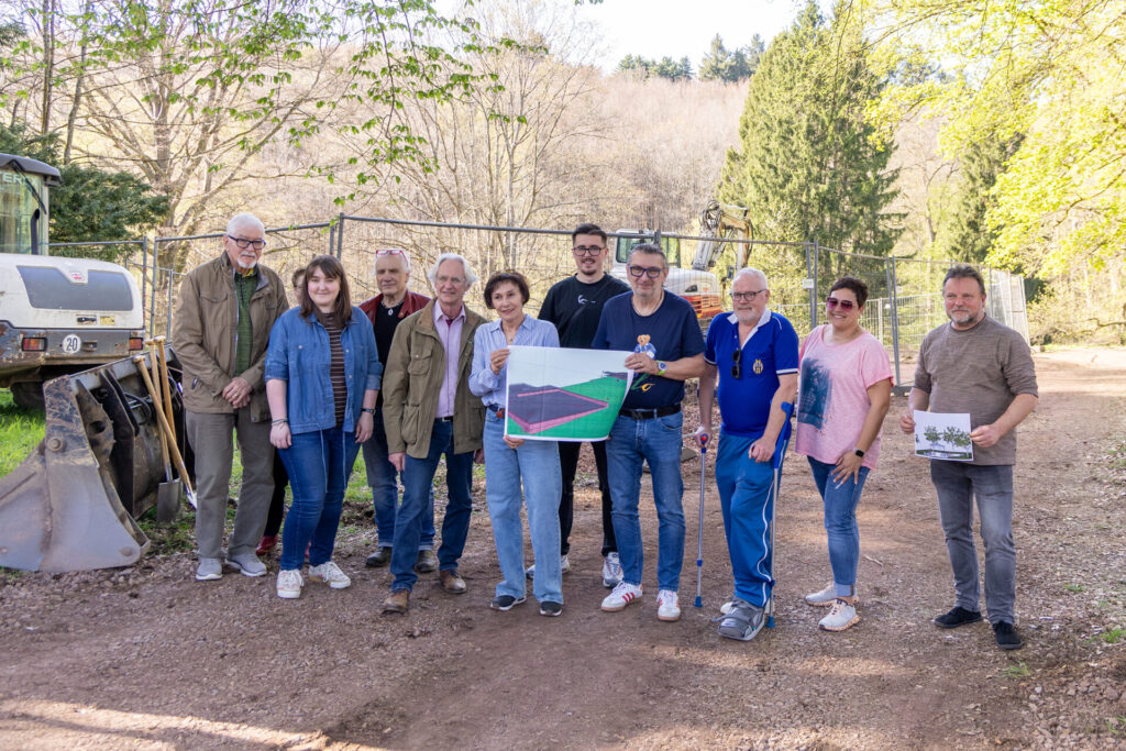 Aktuelles aus St. Ingbert | Bild: Stadt St. Ingbert Umgestaltung des Elstersteinparks schreitet voran – Aufwertung für Erholung, Begegnung und Bildung