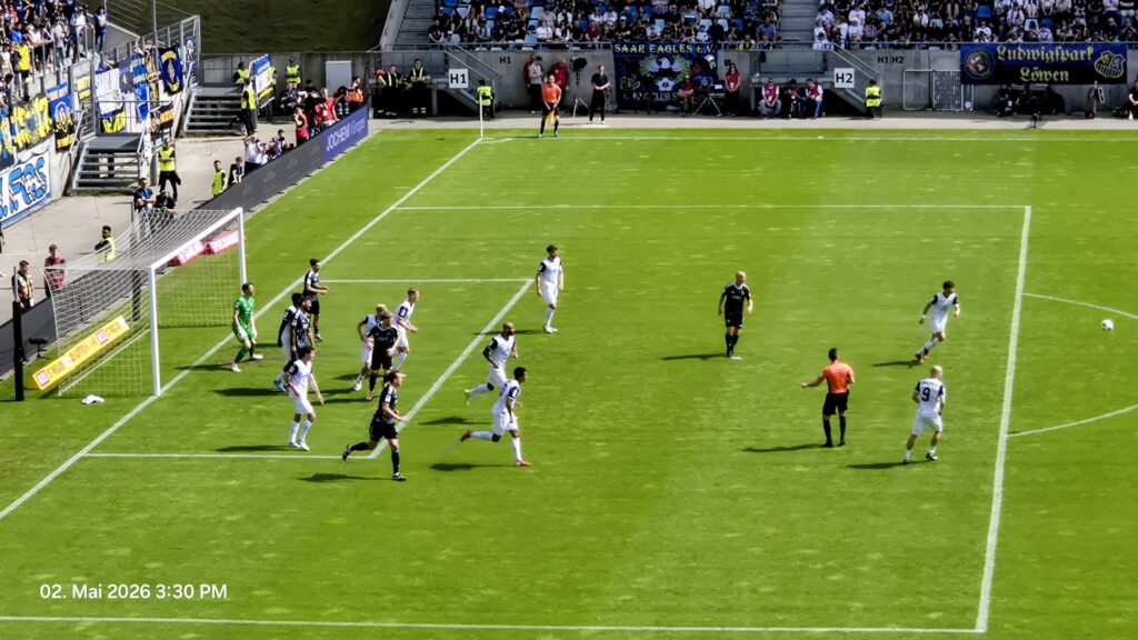 Der 1. FC Saarbrücken bezwingt am 02.05.2026 Waldhof Mannheim | Bild: Roberto