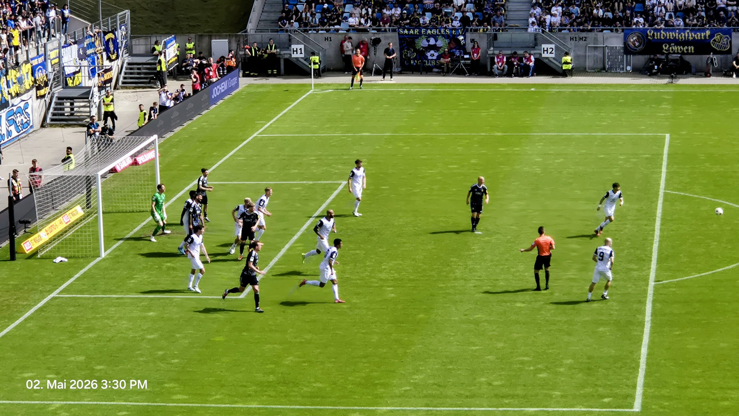 Der 1. FC Saarbrücken bezwingt am 02.05.2026 Waldhof Mannheim | Bild: Roberto