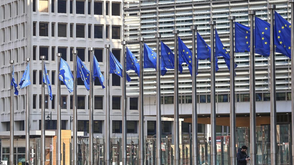 EU-Fahnen (Archiv)
