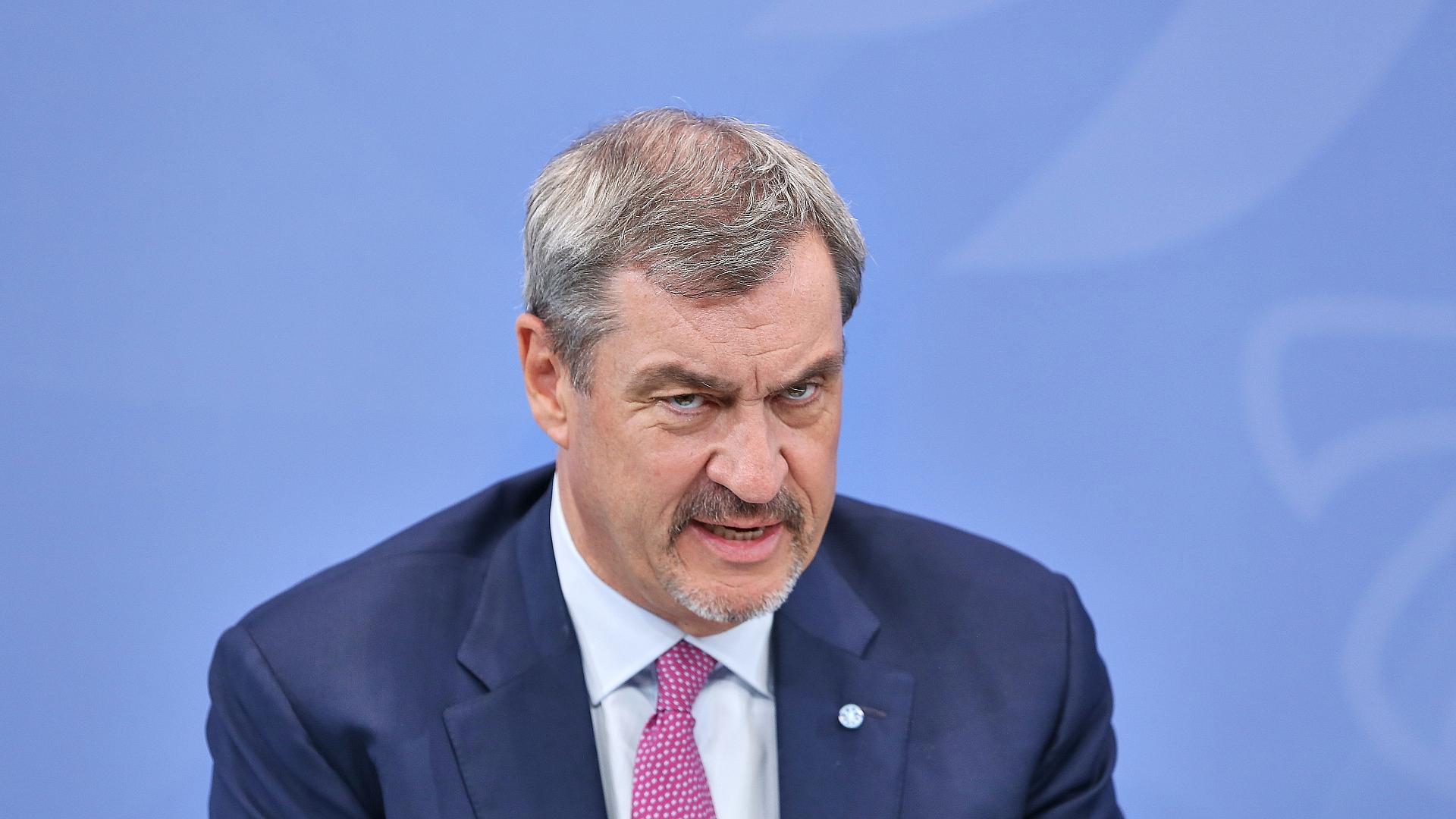 Söder hält nichts von Minderheitsregierung 1 Markus Söder (Archiv)