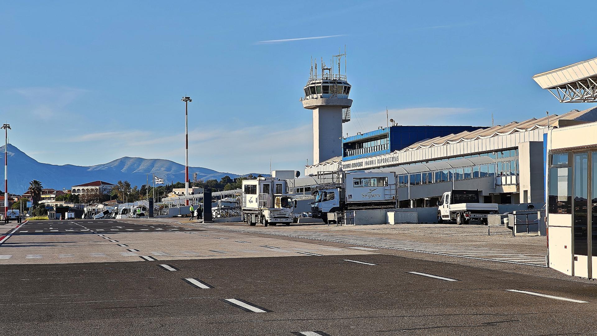 Flughafen von Korfu (Archiv)