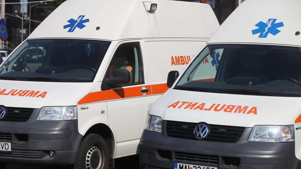 Rettungswagen in Rumänien (Archiv)