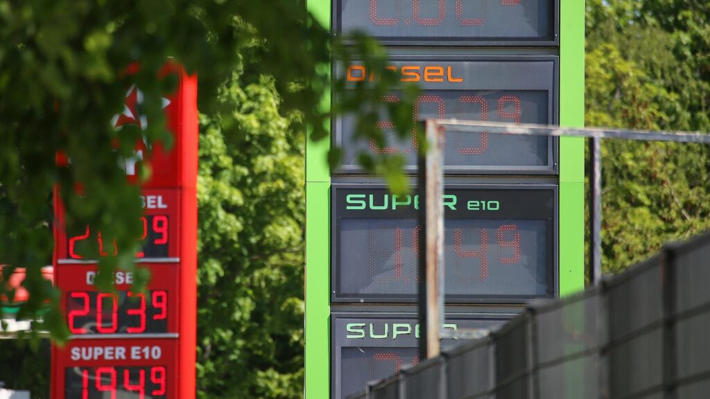 Tankstelle am 03.05.2026