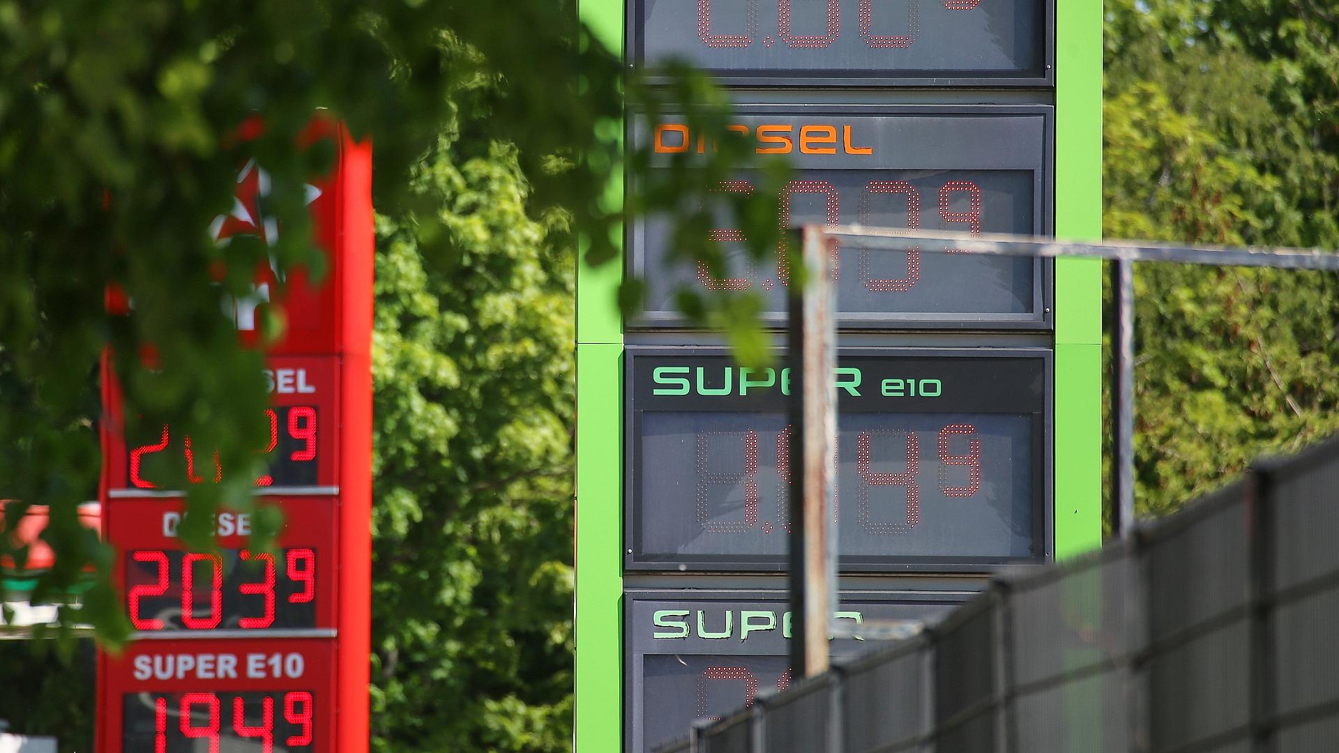 Tankstelle am 03.05.2026