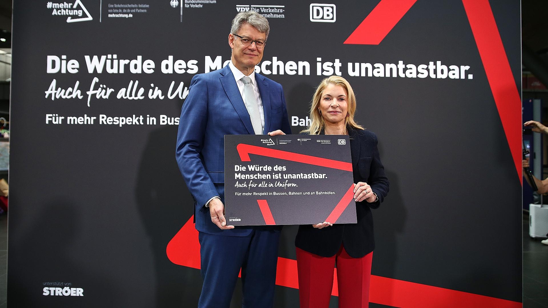 Patrick Schnieder und Evelyn Palla am 05.05.2026